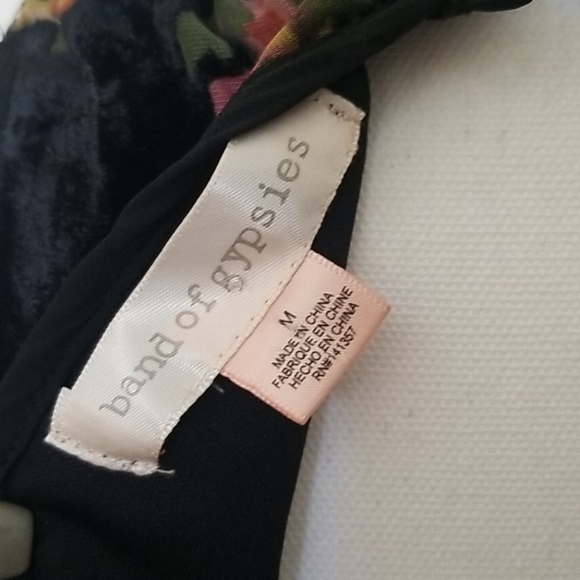 Band of Gypsies Velvet Burnout Dress - Picture 5 of 5